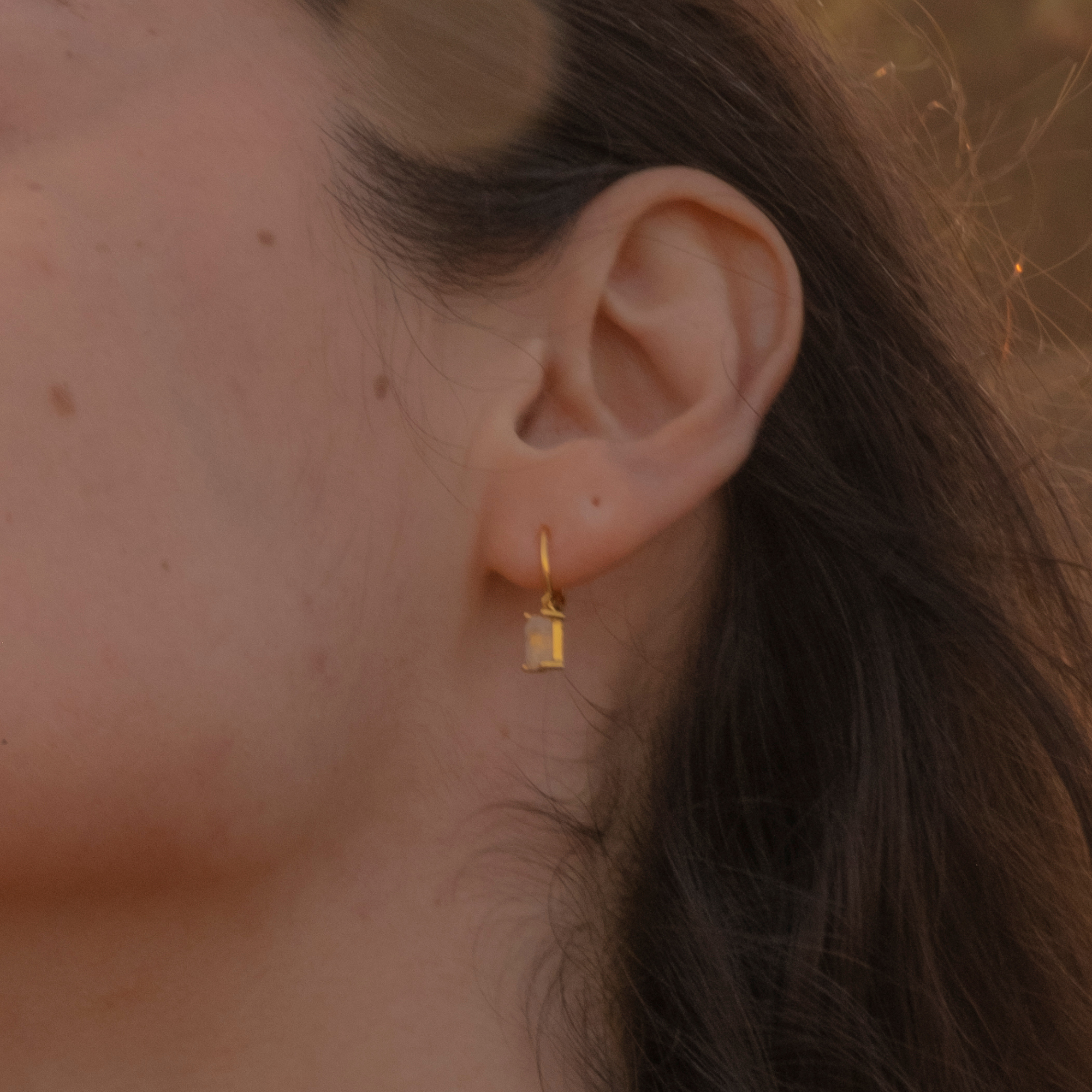 Claire Hoops - Gold